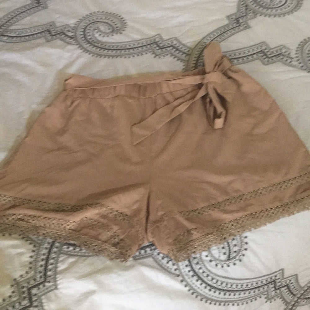NWT tan shorts